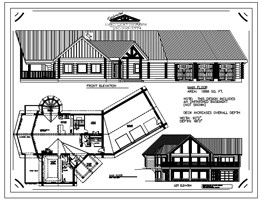 kisser log home stock plans 