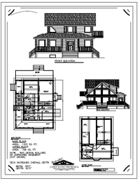 flanders log home stock plans 