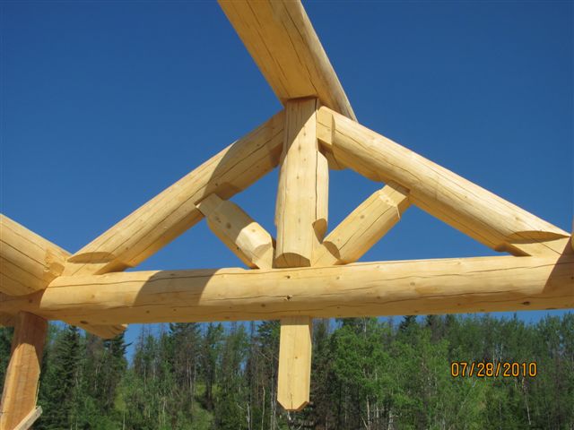 Log Home Trusses